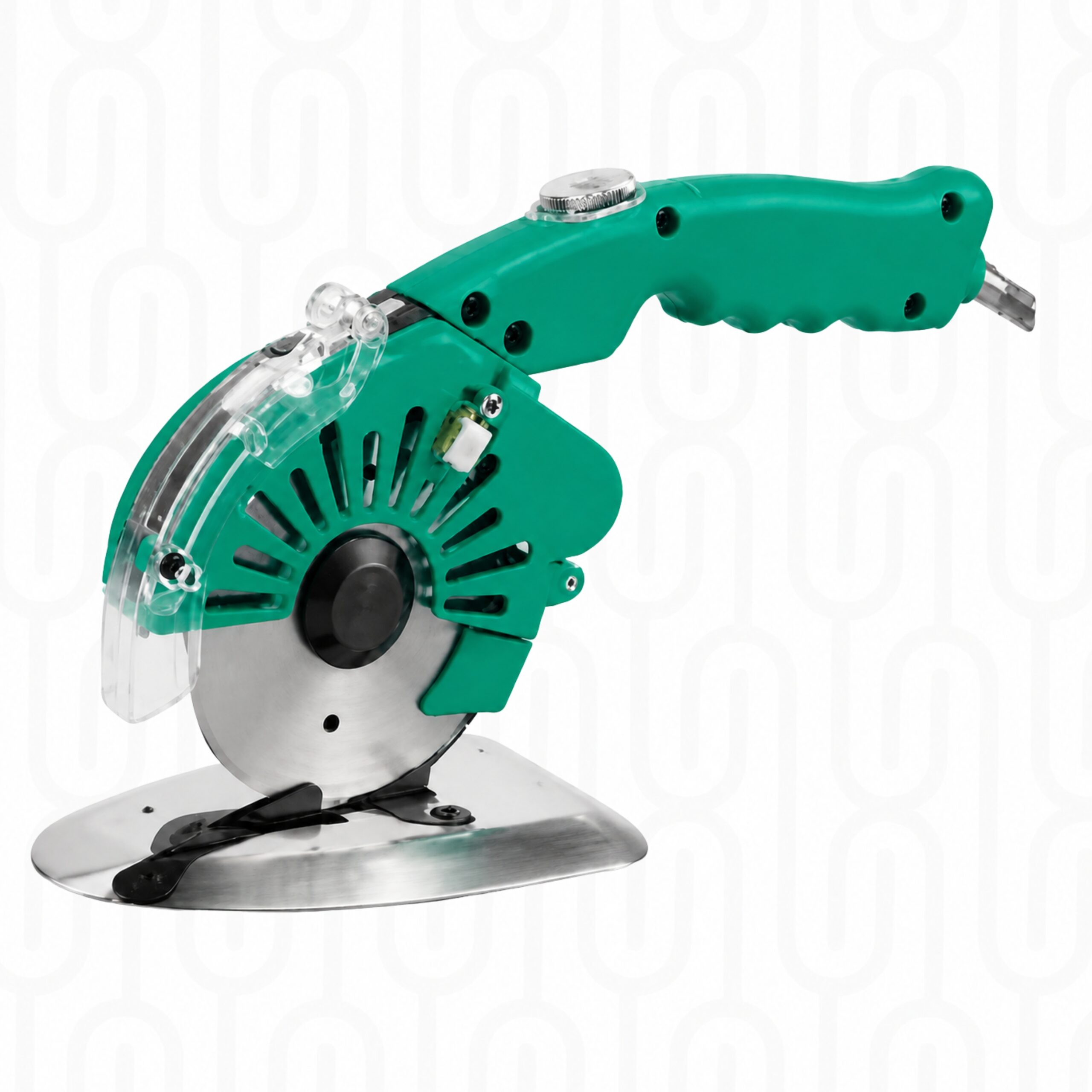 SRC-110B Cordless 110 mm Servo Round-Knife Fabric Cutter