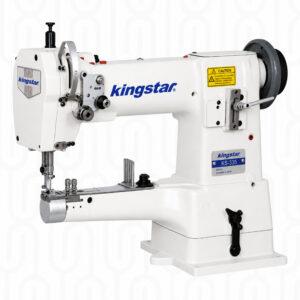 Kingstar KS-335 Single Needle Unison Feed Cylinder Arm Sewing Machine (Horizontal Drop Feed)