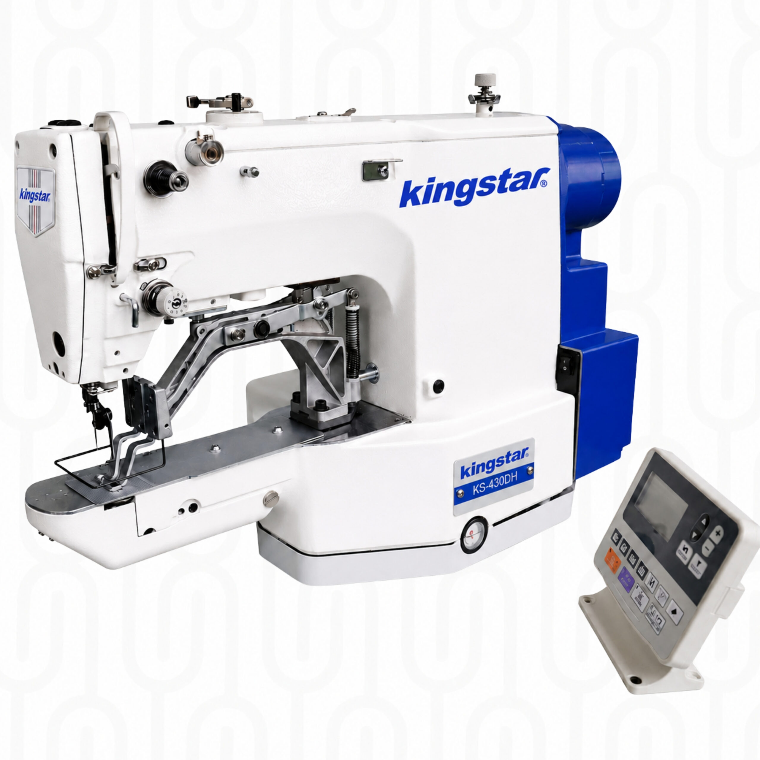 Kingstar KS-430DH Computerised Direct-Drive Vertical Bartacking Machine
