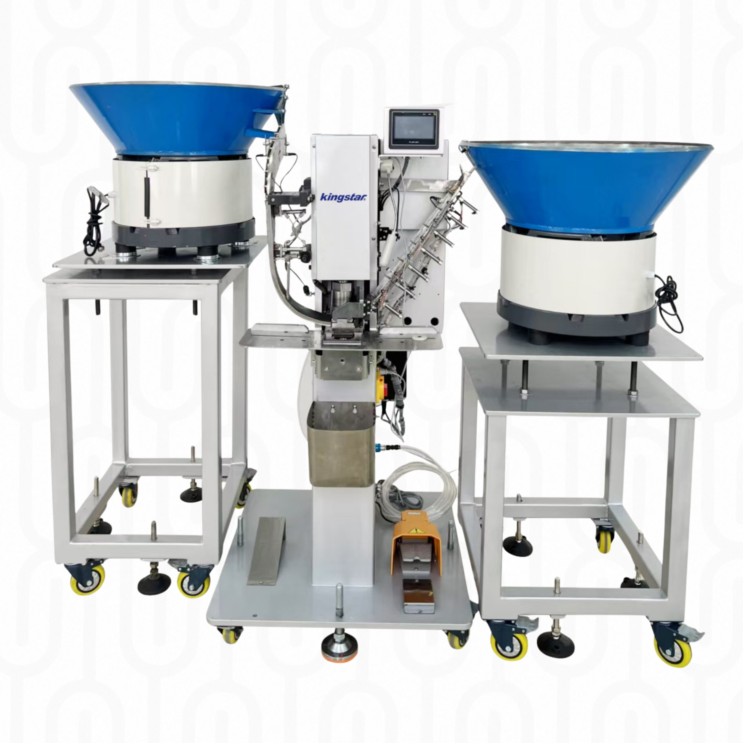 Kingstar KS-8866 Fully Automatic Curtain Punching and Eyelet Attaching Machine (2000#-4000#)