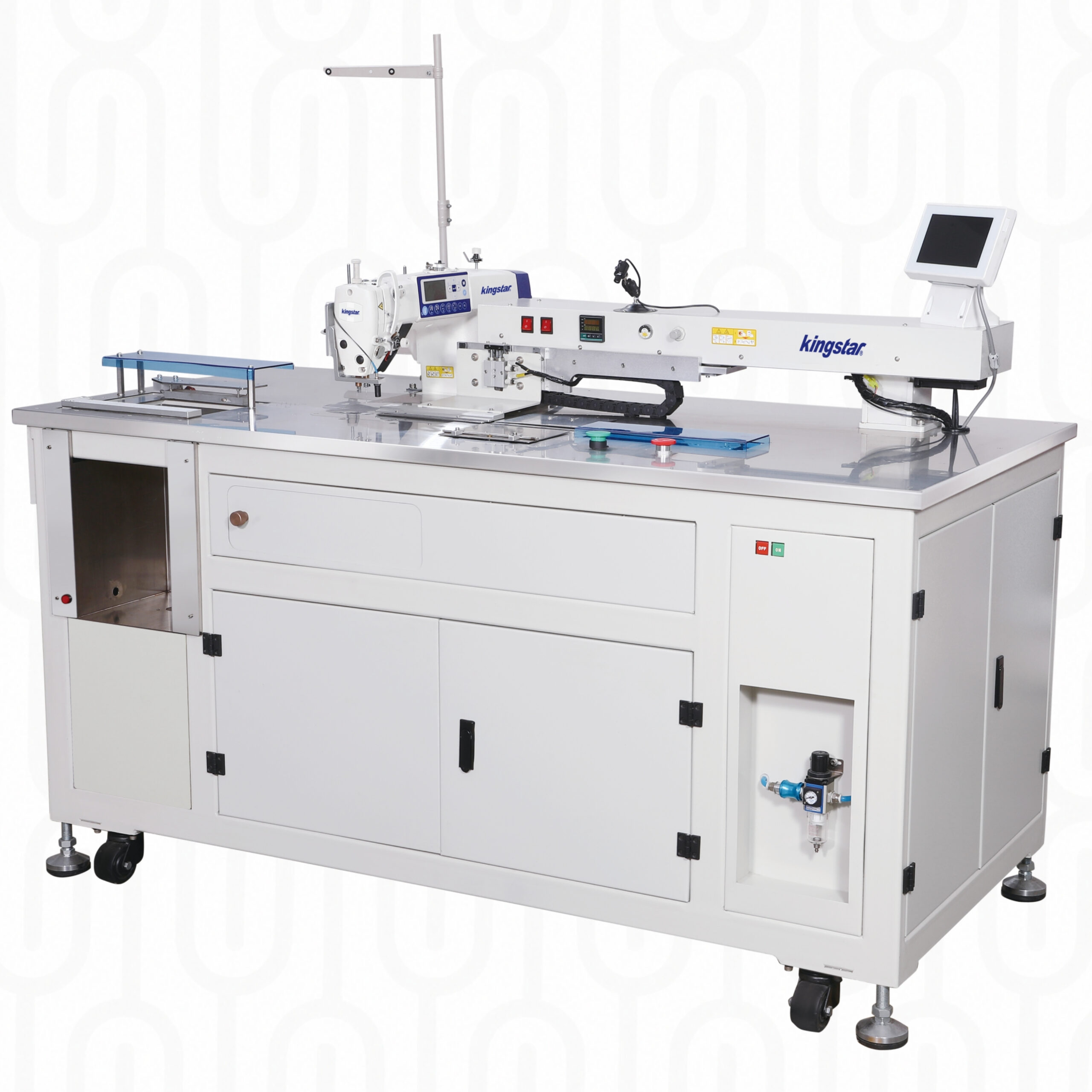 Kingstar KS-AT1005DK 8000 AMR Automatic Shirt Pocket Hemming Machine