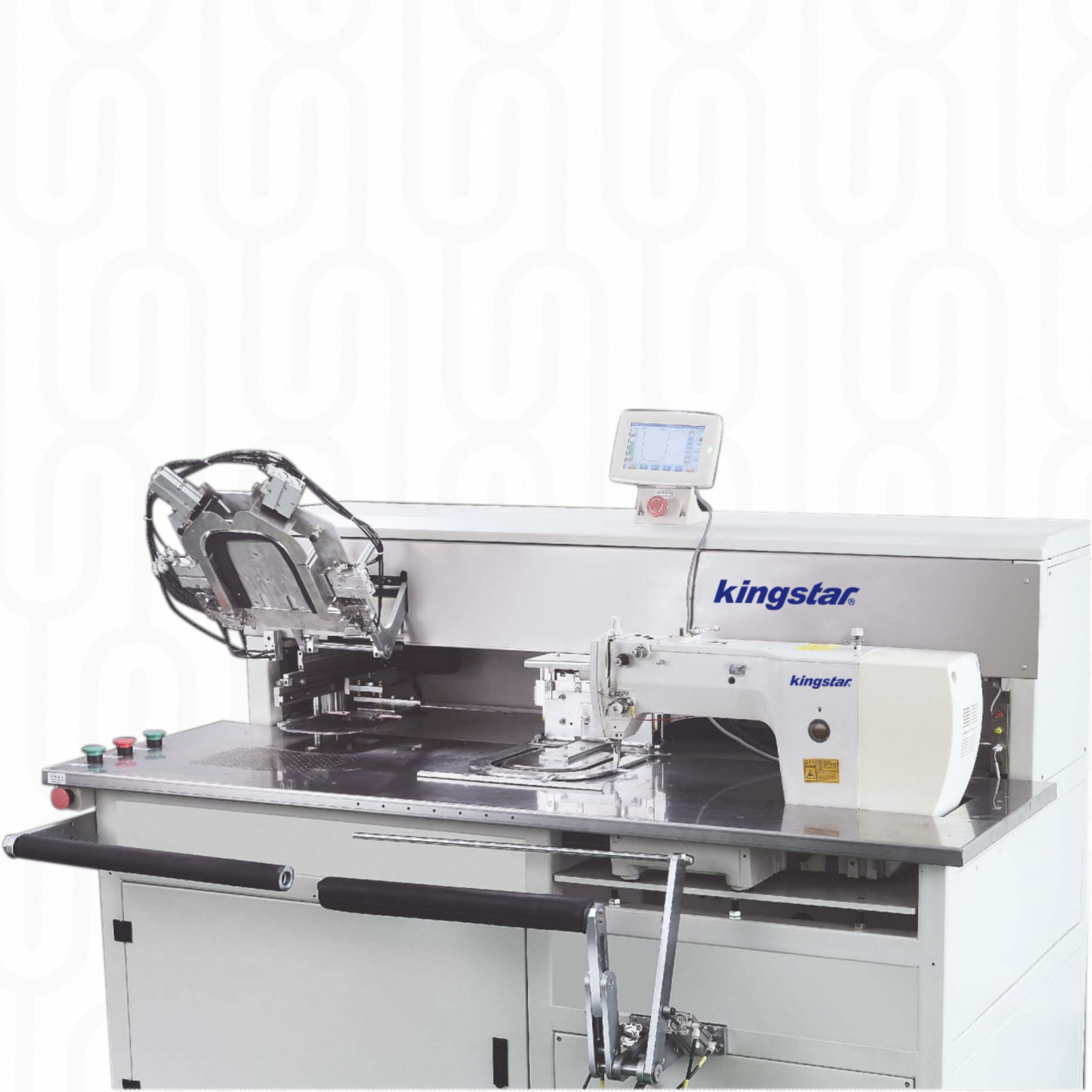 Kingstar KS-TD6 2210 AMR KO Automatic Pocket Setter for Extra-Heavy Materials
