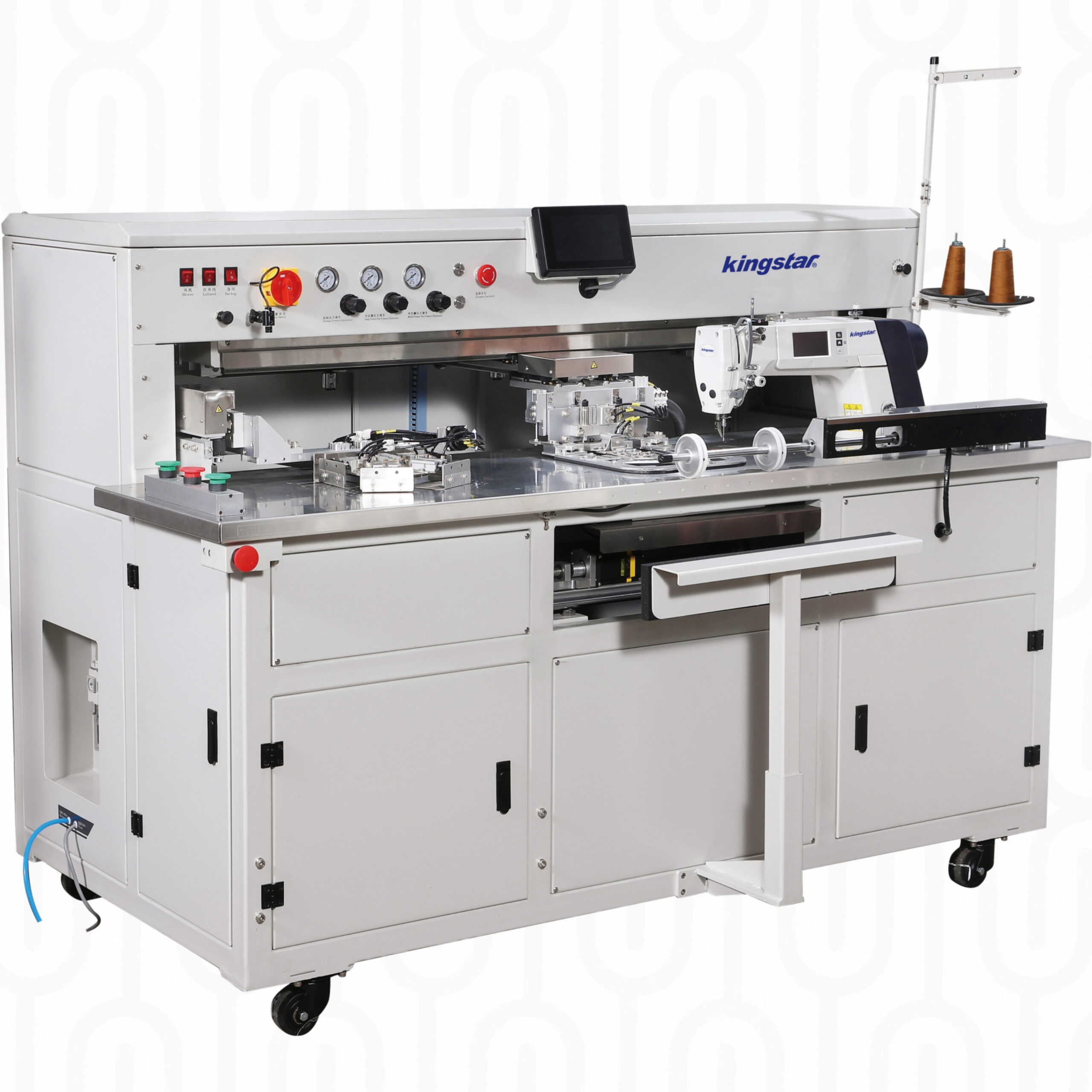Kingstar TD6-7300 AMR Fully Automatic Pocket Setter - 7300 Head Configuration